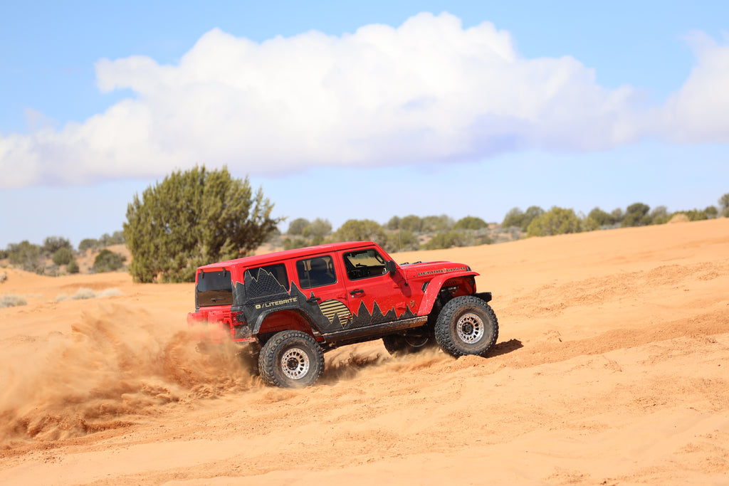 Lite Brite Nation Jeep Wrangler at Easter Jeep Safari