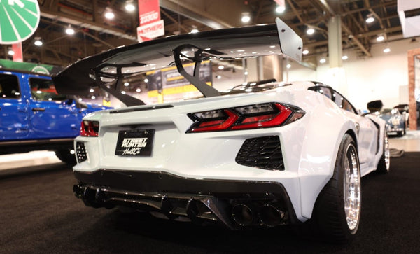 TJ Hunt's 2021 Corvette C8 with MagnaFlow xMOD Series Exhaust System