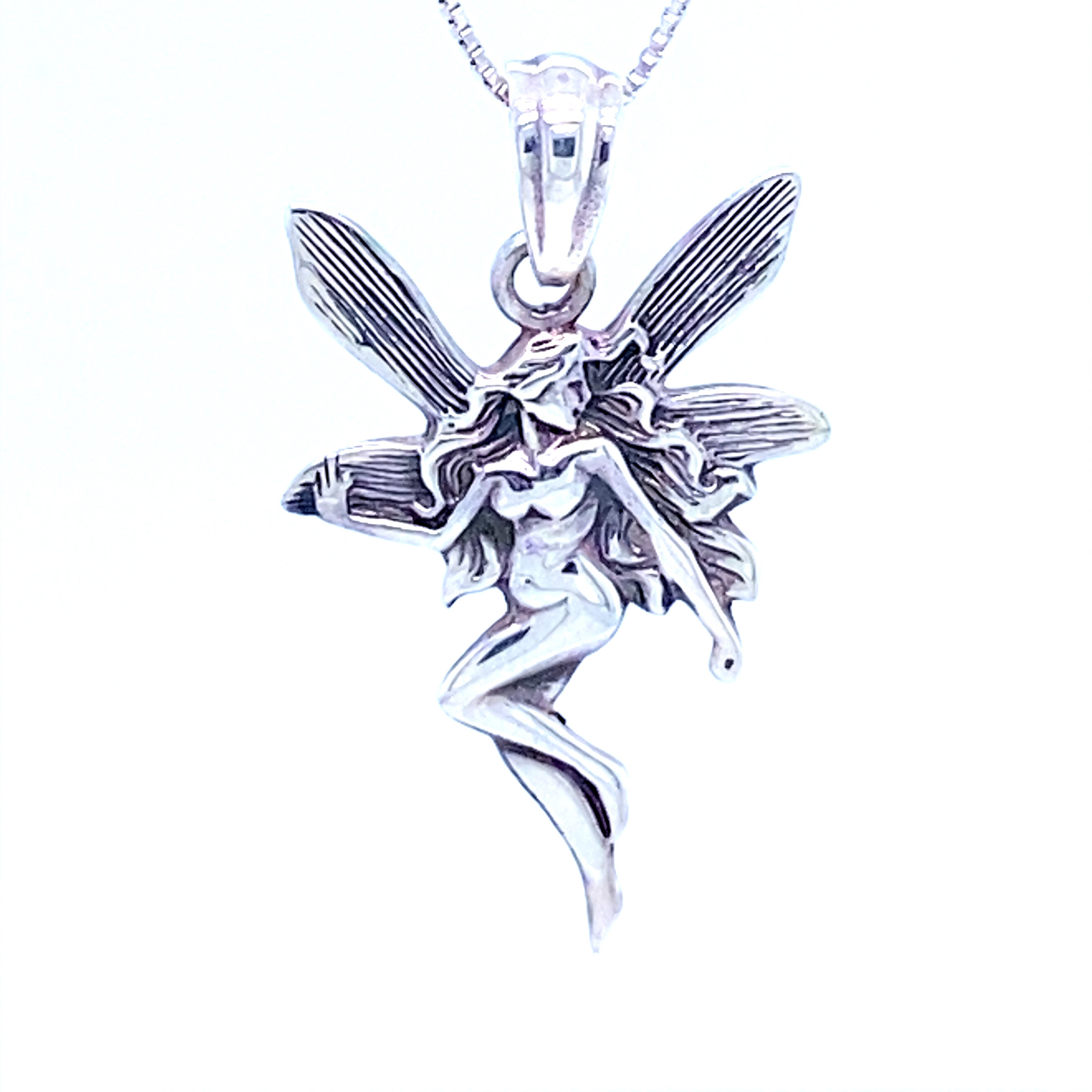 Dancing Fairy Charm – Super Silver