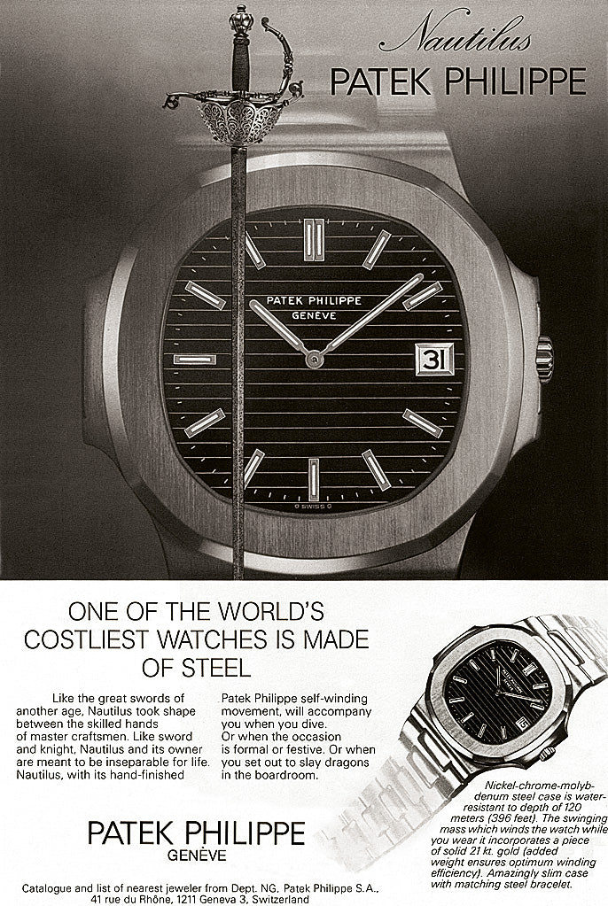 Patek Philippe Nautilus historien