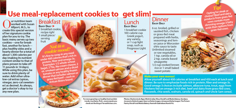 Susie's Smart Breakfast Cookies' Appearance in Woman's World