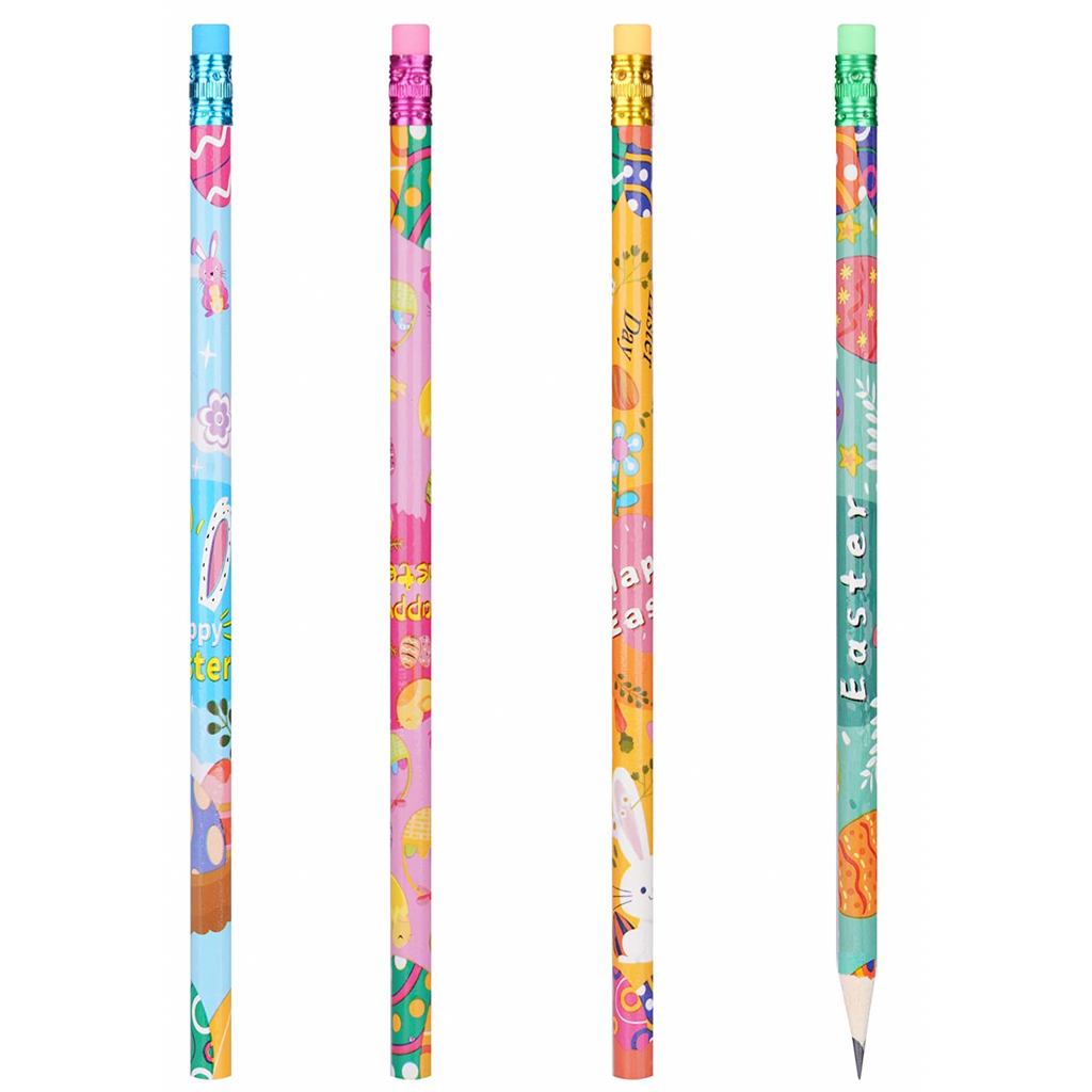 Happy Birthday Glitz Pencils - Pack of 10 - Australian Teaching Aids  (MP361) Educational Resources and Supplies - Teacher Superstore