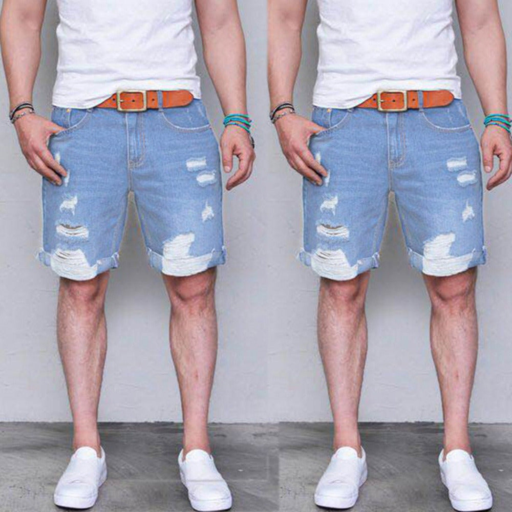 mens short jeans pants