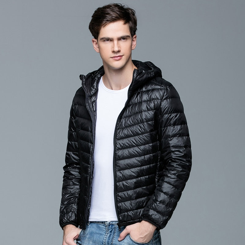 white down jacket men's