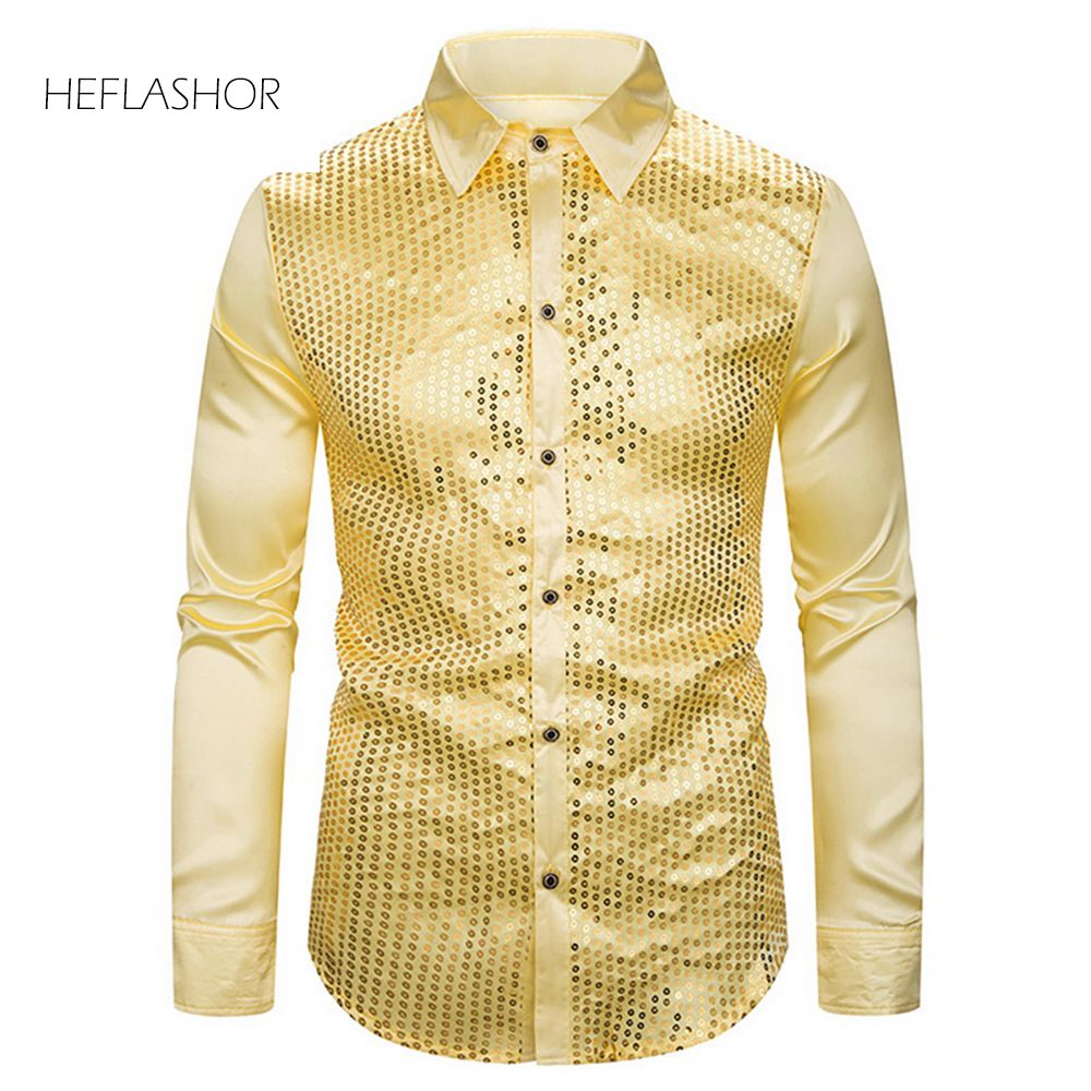 glitter dress shirt