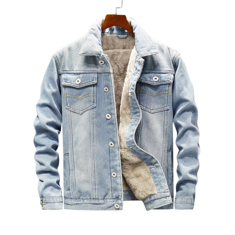 winter jean jacket