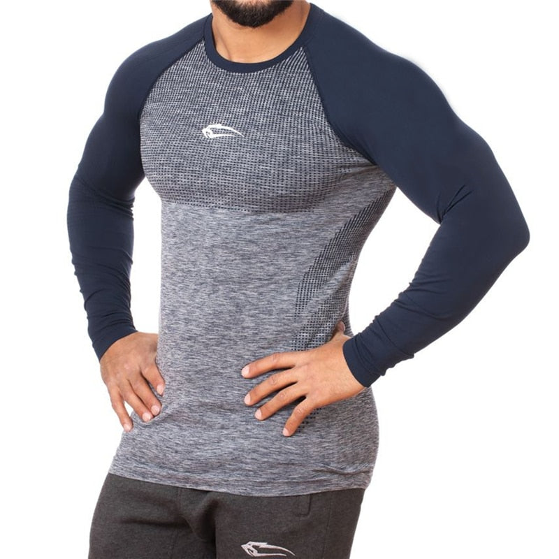 mens workout long sleeve shirts