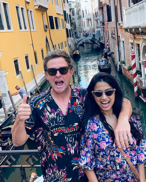 Spon and Esta in the Venice Canal