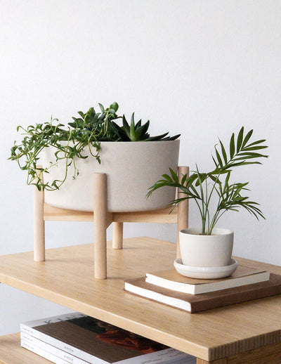 Upcycled Planter with Plant Stand