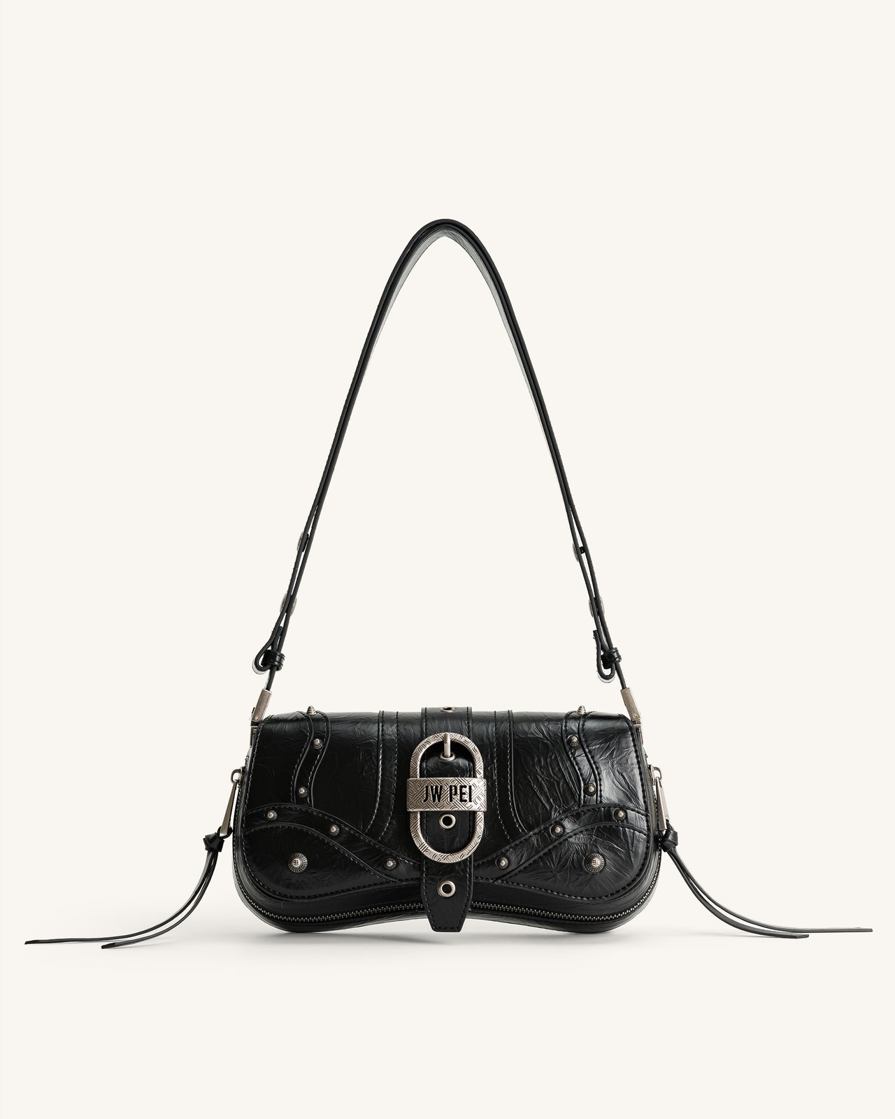 Tina Quilted Chain Crossbody - Black Online Shopping - JW Pei