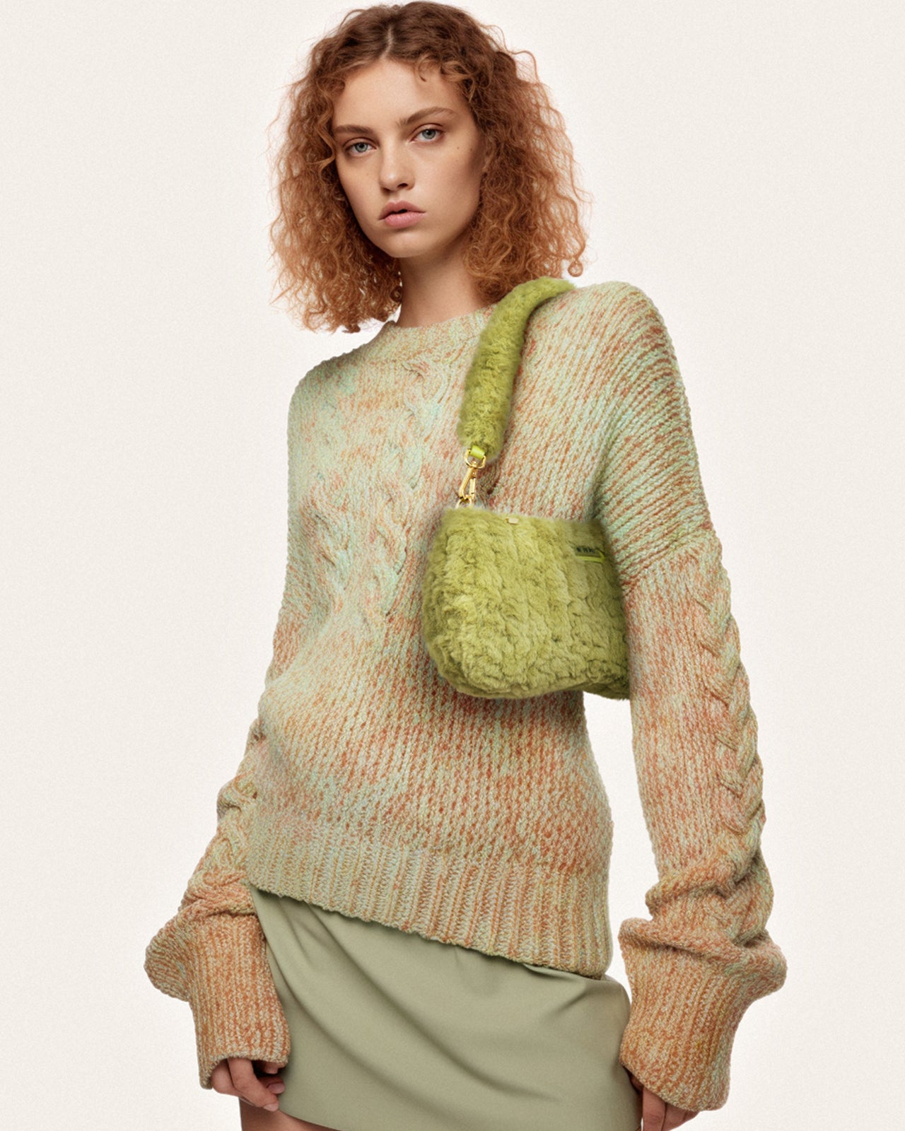 Eva Shoulder Handbag - Blue Denim Weave Online Shopping - JW Pei
