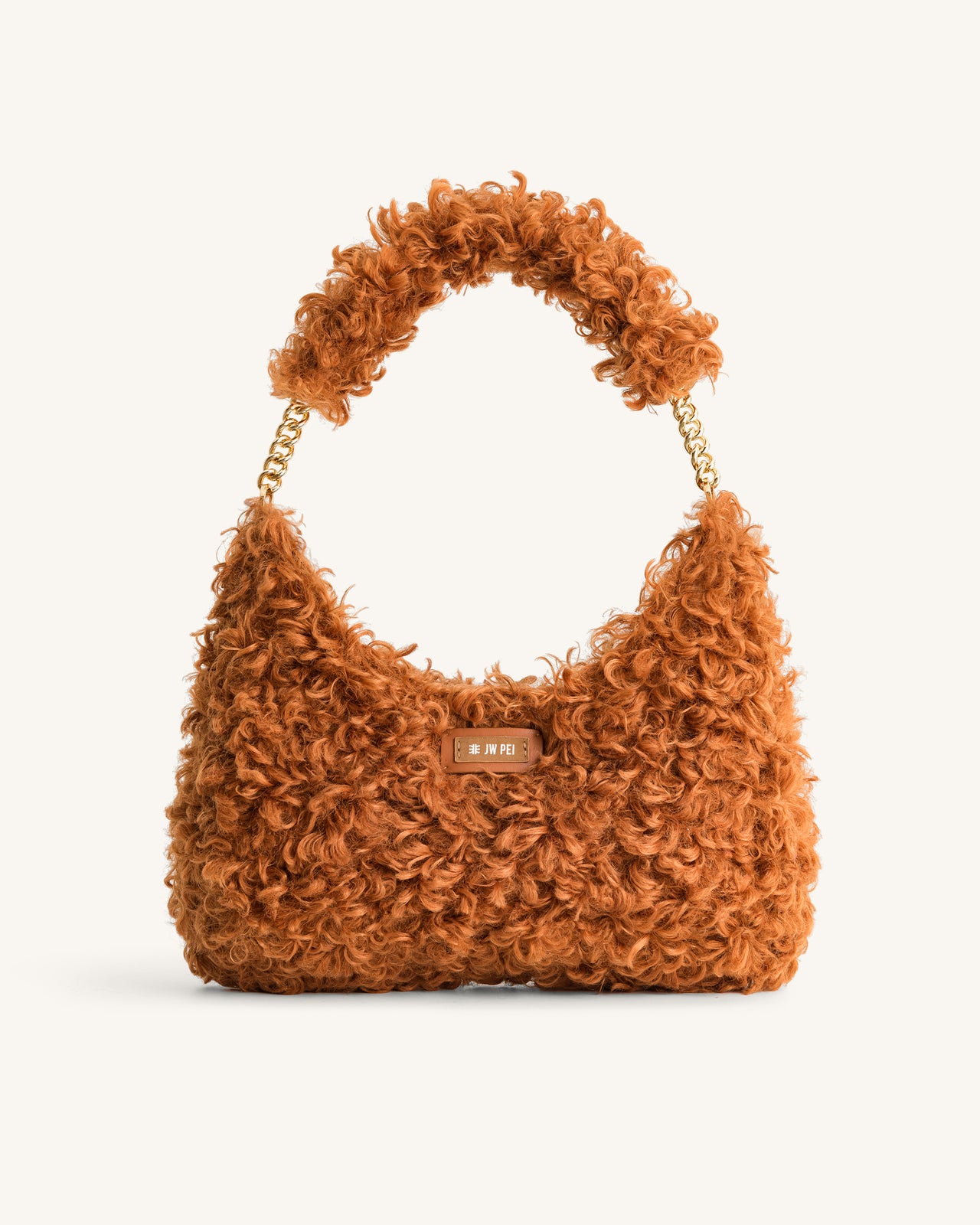Eva Shoulder Handbag - Grass Green Ostrich - JW PEI