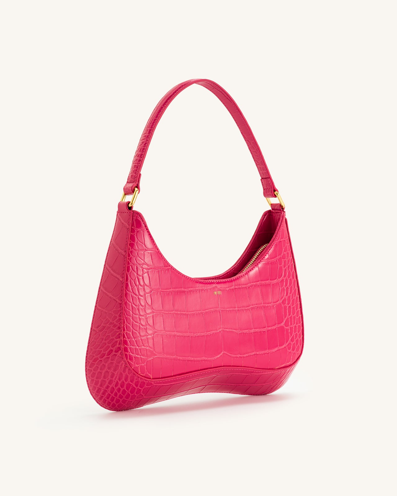 Ruby Shoulder Bag - White Croc - Fashion Women Vegan Bag Online Shopping - JW Pei