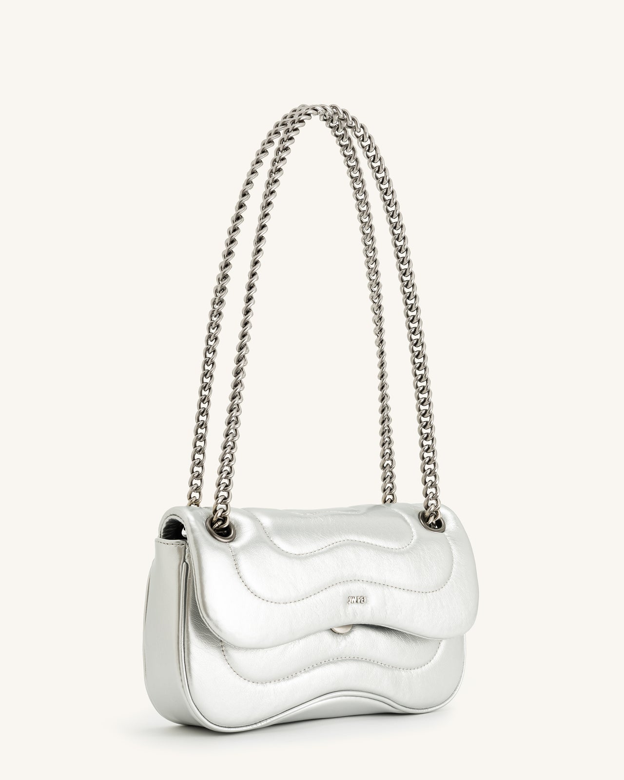 Carly Nylon Saddle Bag - White Online Shopping - JW Pei
