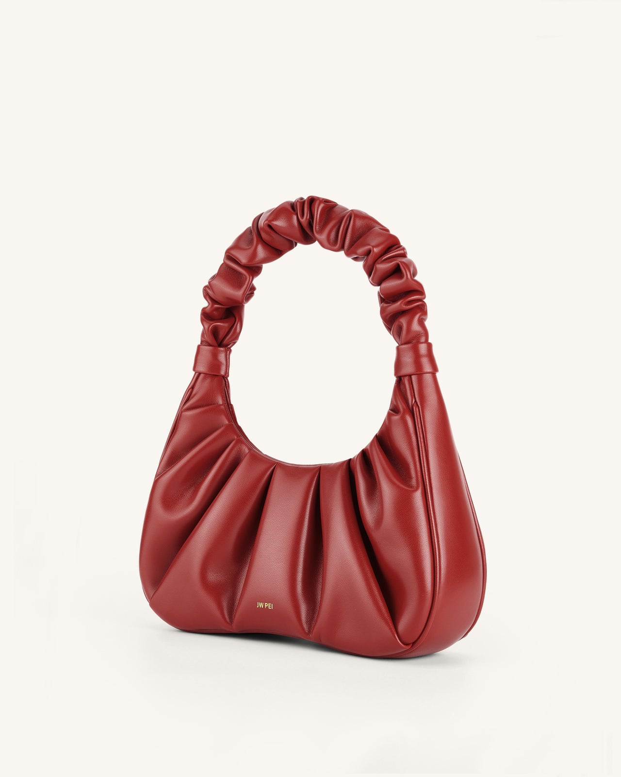 JW Pei Gabbi Vegan Leather Scrunchie Shoulder Bag - Pink – Mint Market
