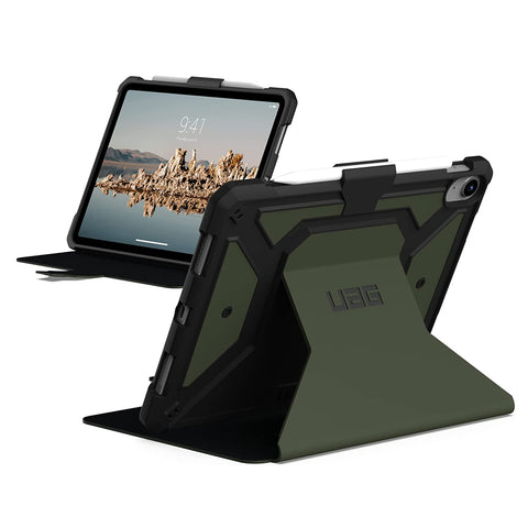 UAG Metropolis SE Rugged Folio Case For iPad (10.9"/10th Gen) - Olive