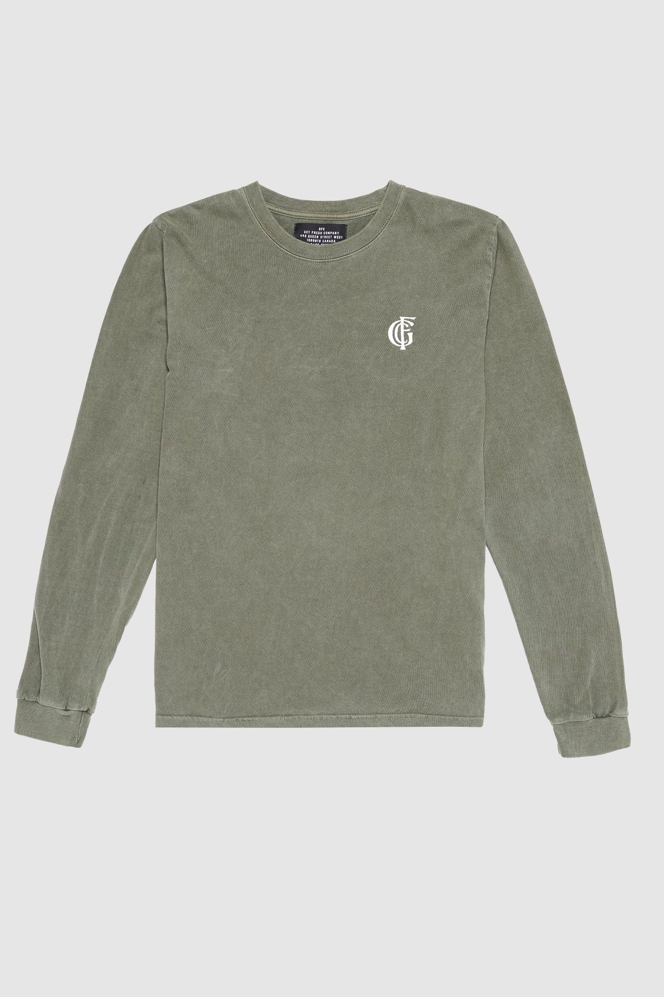 Image of LEISURE MONOGRAM LONG SLEEVE