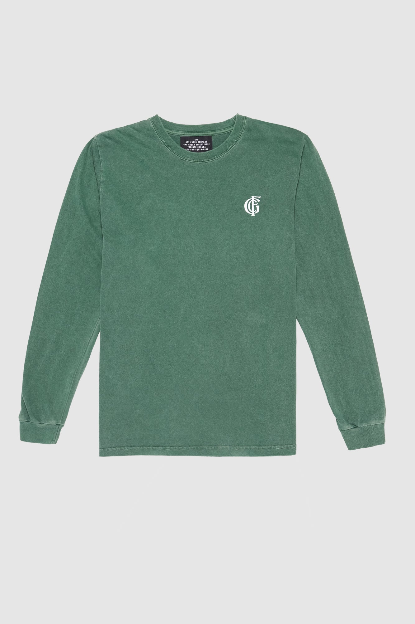 Image of LEISURE MONOGRAM LONG SLEEVE