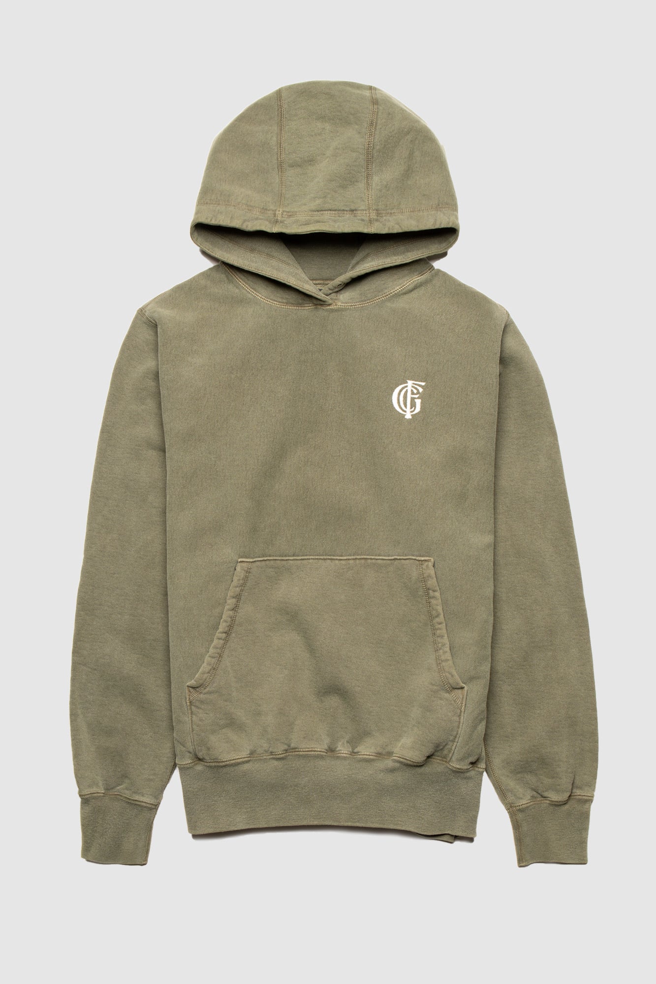 Image of LEISURE MONOGRAM HOODY