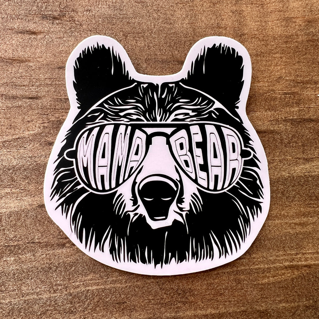 Bear With Sunglasses Stickers for Sale, Free US Shipping
