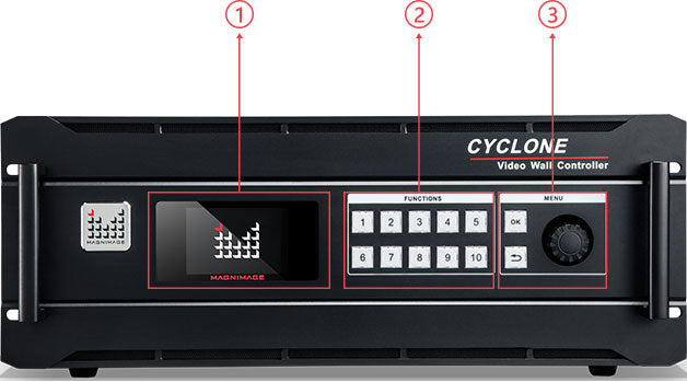 MIG-CL9600 Video Wall Controller front