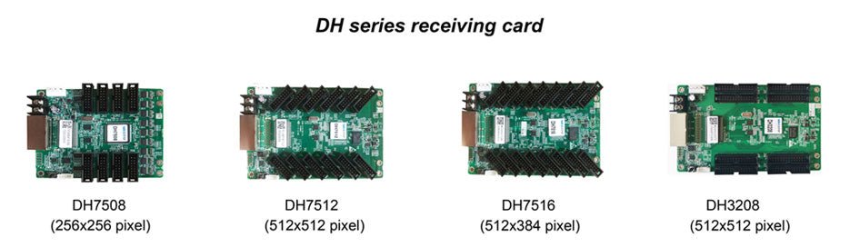 Novastar DH Series LED Receiving Card DH7508 DH7512-S DH7516-N DH7516-S DH3208 LED Display Controller