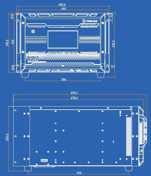 Pixelhue Q8 Presentation Switcher Appearance