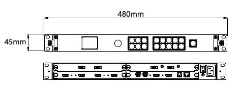 RGBLink D4 4K HDR Scaler & Switcher