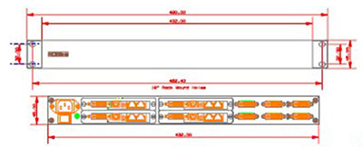 RGBLink DV8 DV4 LED Sending Box