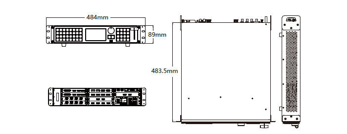 RGBLink D6 4K Presentation Scaler & Switcher LED Video Processor