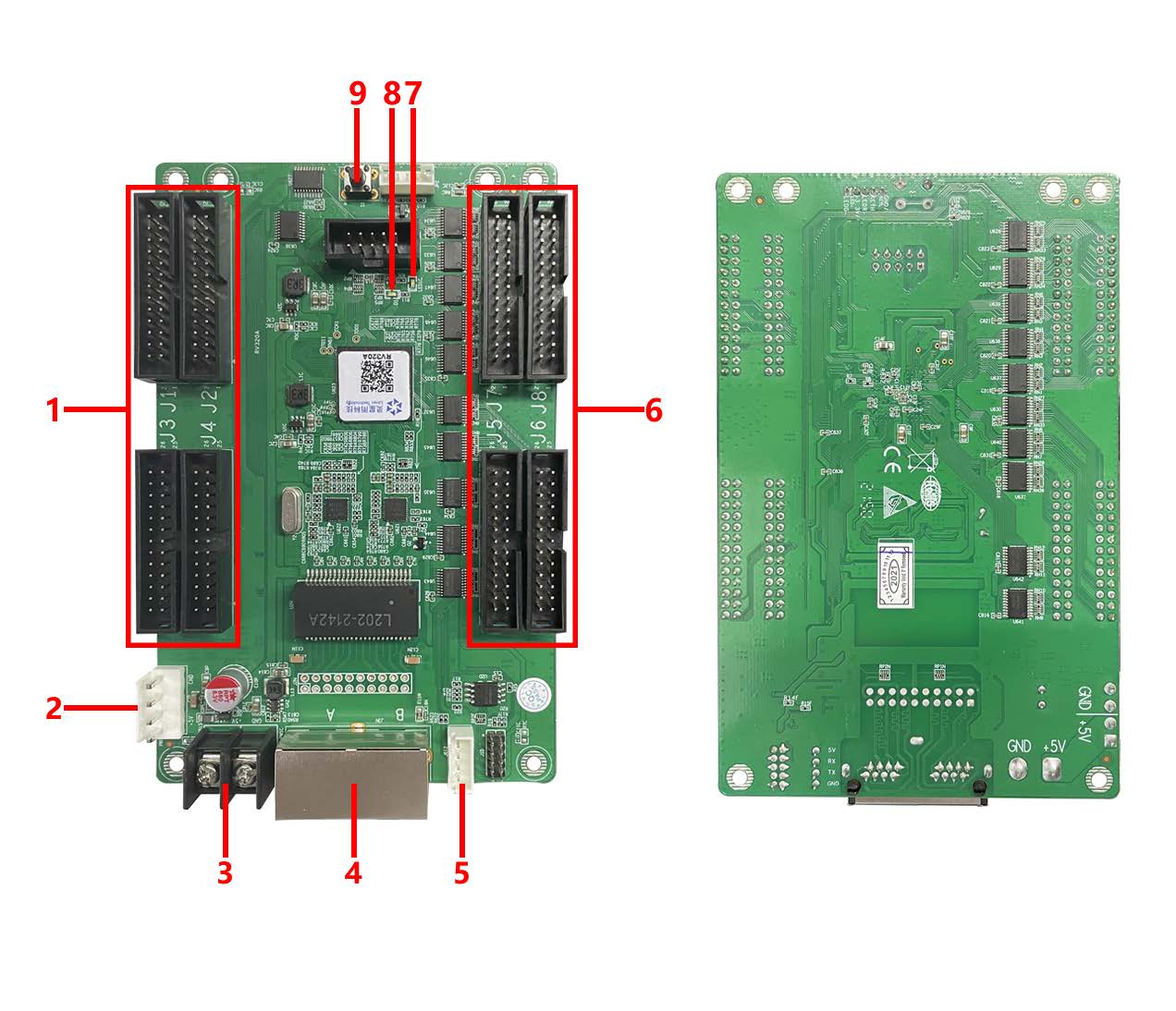 Linsn LED Receiving Card RV320A LED Display Controller