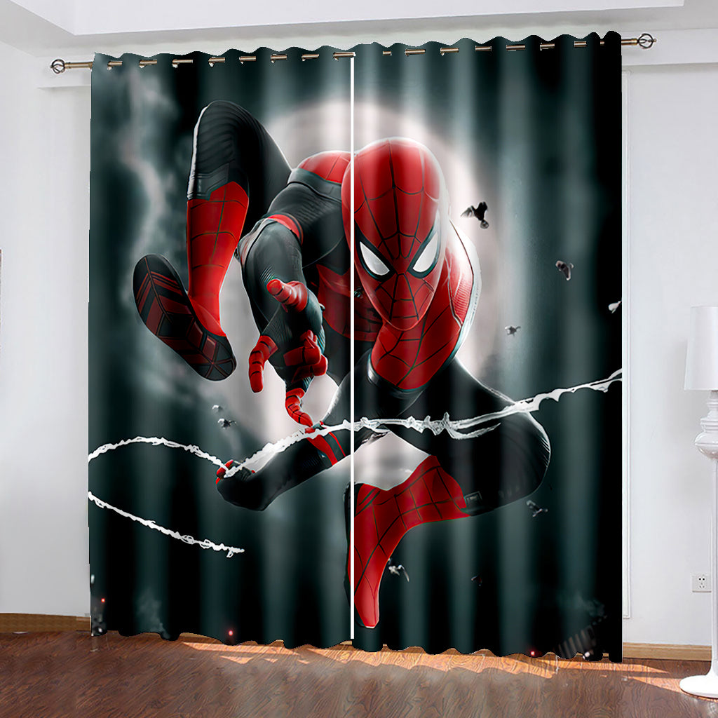 Marvel Spider-Man Curtains Blackout Window Drapes