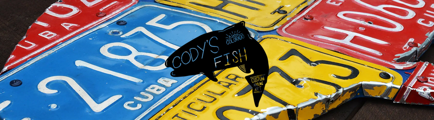 Cody Richardson - Custom License Plate Artwork – Madison River Fishing  Company