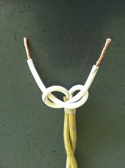 underwriter's knot in twisted pair