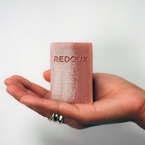 Detoxifying Room 621 Red Clay Cleansing Soap Bar made with red clay for sensitive skin.  
