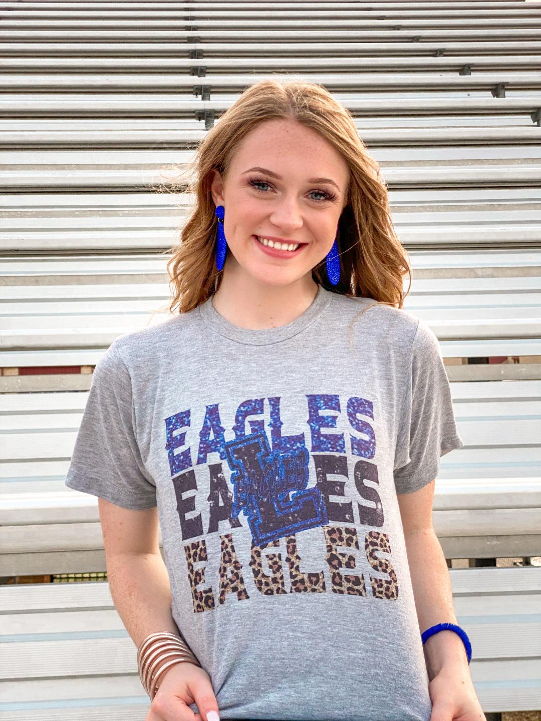 sparkly eagles shirt