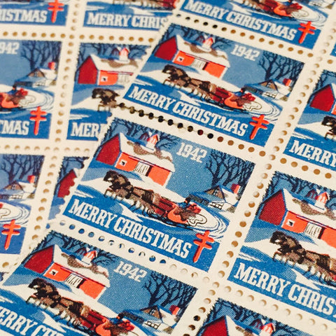 Vintage Christmas Stamps