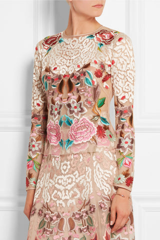 Floral Embroidery in Fashion - Happy Cactus Designs