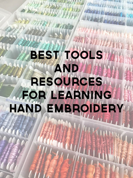 Best Tools and Resources for Learning Hand Embroidery