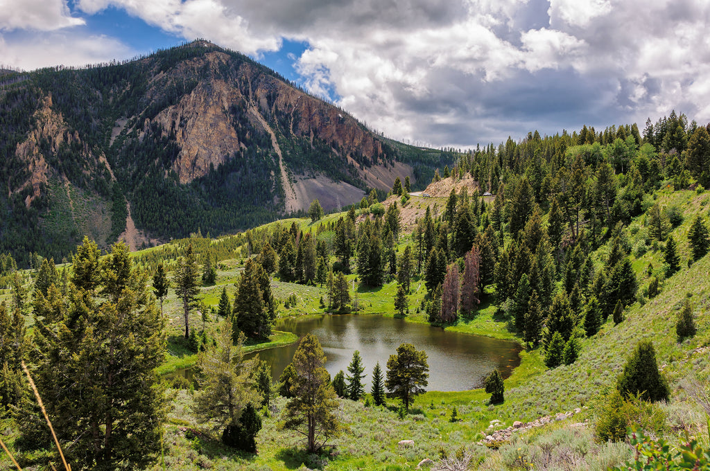 photo of Yellowstone, the first national park.