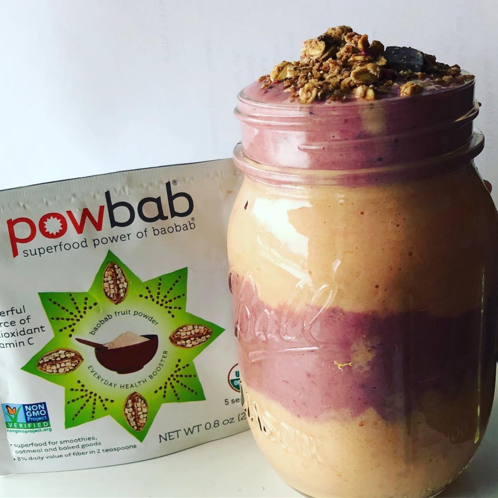 Baobab Smoothie Stripes - powbab