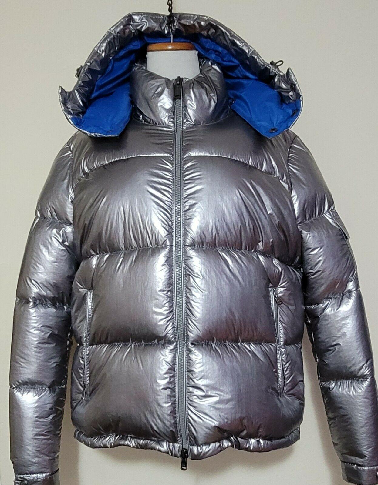 michael kors silver puffer jacket