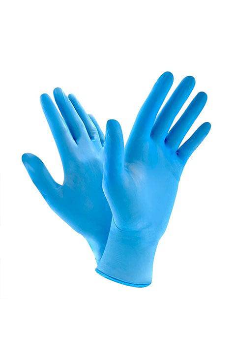 Basic™ Synmax Exam Gloves - Blue M, L Size - Palace Beauty Galleria