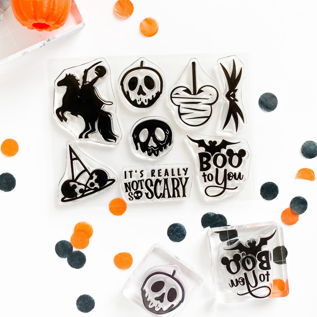 Caissette papier x64 - Happy halloween