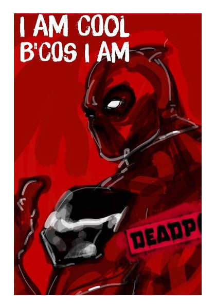 Cool Deadpool Wall Art Artist Draw On Demand Postergully