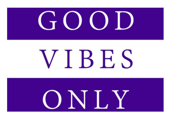 Good Vibes Only Wall Art Postergully Specials