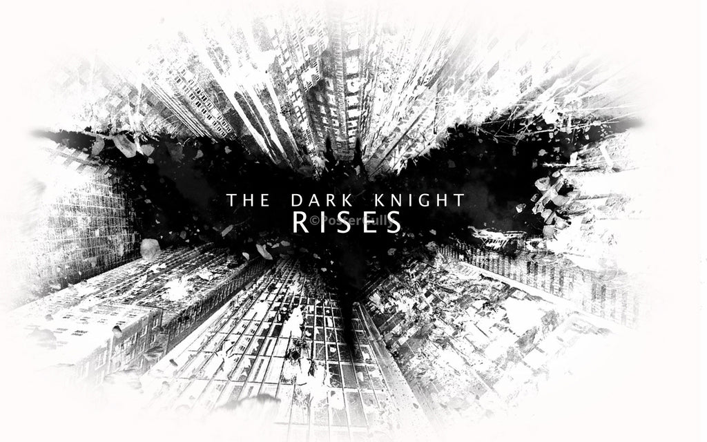 The Dark Knight Rises | B & W| Buy High-Quality Posters and Framed Posters  Online - All in One Place – PosterGully