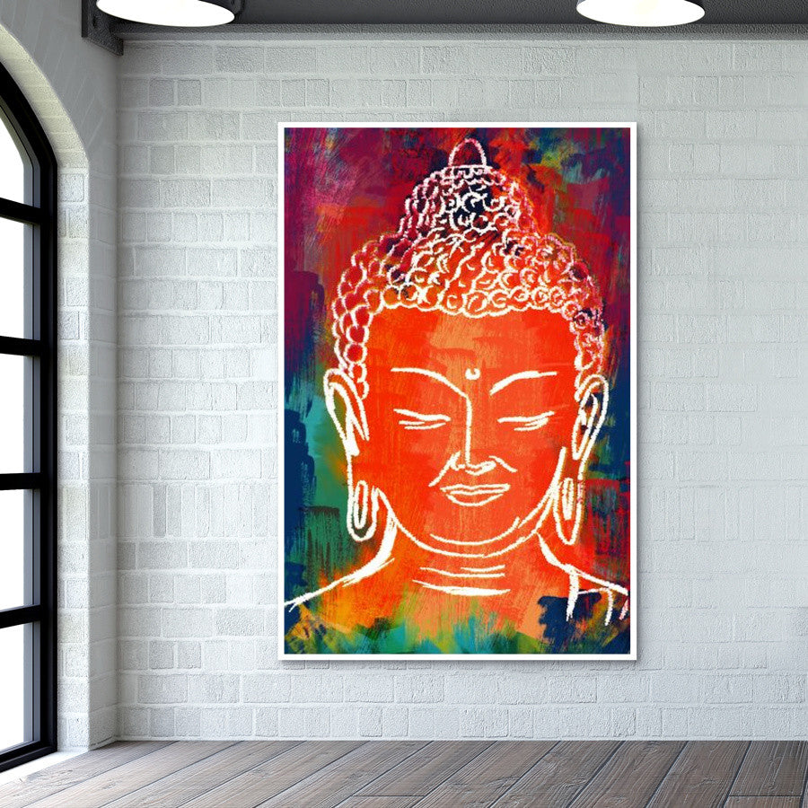 Lord Buddha Wall Art| Buy High-Quality Posters and Framed Posters ...