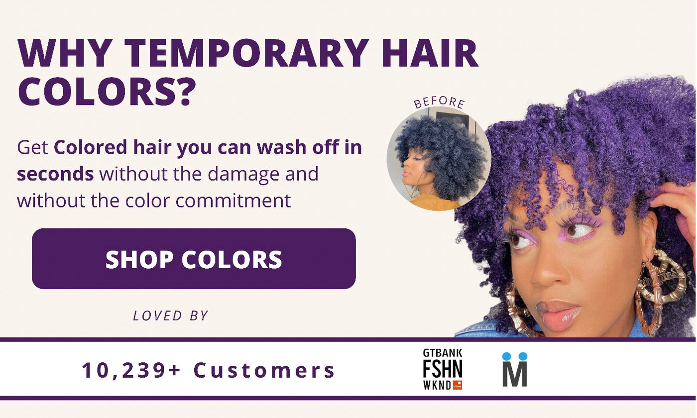 Temporary Hair colors that wash out – Curlfit