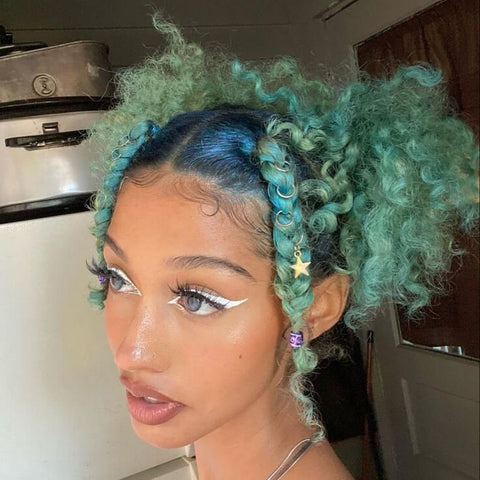 short green hair